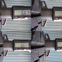 ブリヂストン　ICEPARTNER 2　155/65R14　4本　7〜8分溝　②の画像