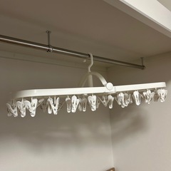 クリップつきハンガーの画像