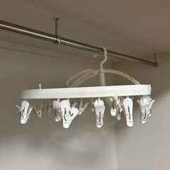 クリップつきハンガーの画像