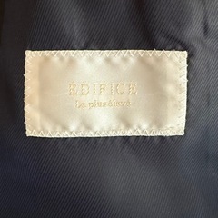 【EDIFICE】ステンカラーコートの画像