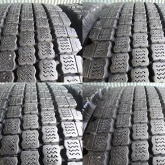 ブリヂストン　V-STEEL STUDLESS SNOW W910　215/70R17.5 123/121J　4本　8〜9分溝　程度良好！の画像