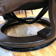 回転 リクライニング  ソファ  オットマン　付きの画像