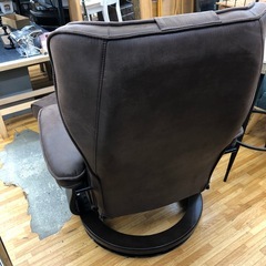 回転 リクライニング  ソファ  オットマン　付きの画像
