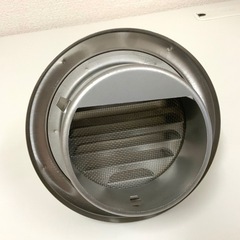 【新品】 ステンレス製 ガラリ 網付き Φ100 換気口 通気口の画像