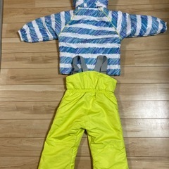 スキーウェア 90cm 　手袋100cm-110cm, 120cmの画像