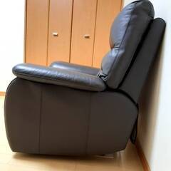 ニトリ電動ソファ（濃茶）2013購入の画像