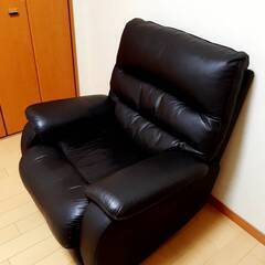 ニトリ電動ソファ（濃茶）2013購入の画像