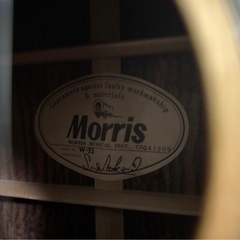 アコースティックギター　Morris wW-35の画像