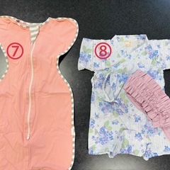 女の子・子供服50-70まとめ売りの画像