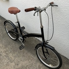 折り畳自転車の画像