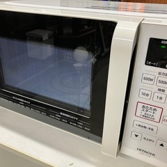 石2511-049 日立 電子レンジ  HMR-FT183 2020年 製 通電確認済み 中古　の画像
