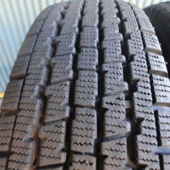 ブリヂストン　W300　145R12 6PR　2本　9分溝　程度良好！の画像