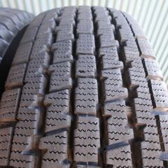 ブリヂストン　W300　145R12 6PR　2本　9分溝　程度良好！の画像