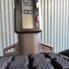 ブリヂストン　W300　145R12 6PR　2本　9分溝　程度良好！の画像