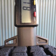 ブリヂストン　W300　145R12 6PR　2本　9分溝　程度良好！の画像