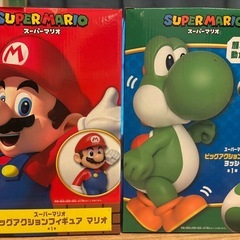 マリオ、ヨッシーフィギュアの画像