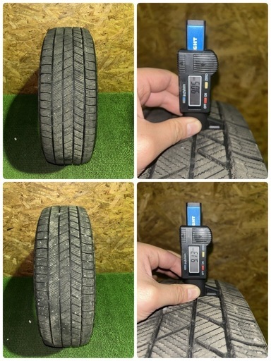 BS VRX3 195/65R15 21年 溝8割