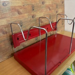 アンティーク✨ヴィンテージ✨昭和レトロ✨ブックスタンドの画像