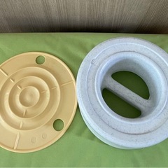 蓋つきカメ　漬物壺  食品保存容器 漬物石　押し蓋付きの画像