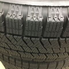 【🍀美品】ブリヂストン・スタットレスタイヤ「VRX２」１９５／６５Ｒ１５ アルミホィール付・合計4本「管理No1-1」の画像