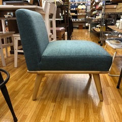 布張り シングル ローソファの画像