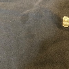 【キッズ】GU トレーナー　黒　130cmの画像