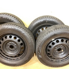 【早い方優先】使用１シーズン！ブリザックスタッドレス＋ホイールセ...