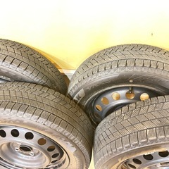 【早い方優先】使用１シーズン！ブリザックスタッドレス＋ホイールセット175/65R15ブリザックの画像