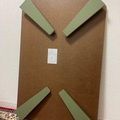  折りたたみ テーブル 90×60cmの画像