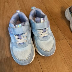 女児　キッズシューズ　シューズ　18㎝　2点セットの画像