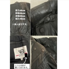 牛皮革 Fサイズ ジャケット レディース 本革の画像