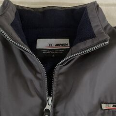 NEPUCA製　ジャンパー　メンズ：ＬＬ　グレー色の画像