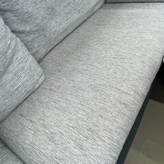 【ジャングルジャングル滋賀草津店】ジモティ来店特価‼ 布 ソファー J-251120の画像