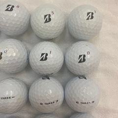 ブリジストン TOUR B X ホワイト 24球の画像