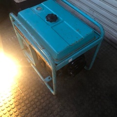 実働　デンヨー　発電機　ニューパワーGA2300  100V  60Hz  2.3kVAの画像