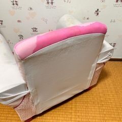 子供用チェア　アナ雪の画像