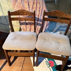 いす 二脚セットの画像