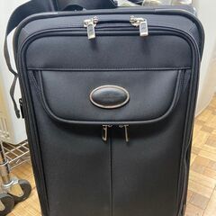 キャリーバッグ 黒 キャリーケース 鍵付き 🚚自社配送時💳代引き可🚚(現金、クレジット、スマホ決済対応)の画像