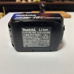 makita バッテリー BL1850 18V5.0Ahの画像