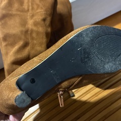 ブラウン　ロング　ブーツ　23.5センチの画像