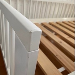 IKEA 子供用ベッドホワイト　GULLIVERの画像