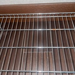 スチールラック　2段　シルバーの画像