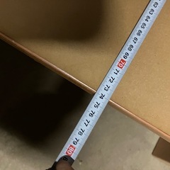 山善カジュアルコタツ74cmの画像