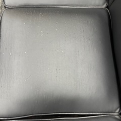 さいたま市　0円　コルビュジェレプリカ　3人がけ黒
の画像