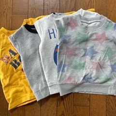キッズ　トップスセット　90サイズの画像