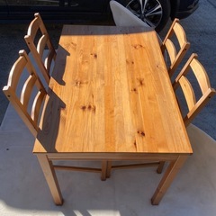 No.a261 ダイニングセット IKEA ヨックモックの画像