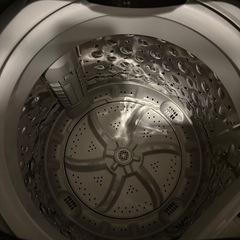 アイリスオーヤマ 洗濯機 6kg 新生活 一人暮らし ブラック ガラストップ 縦型 IAW-T605BL-Bの画像