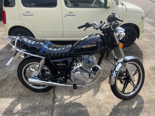 スズキ　gn125h 調子良好　低走行　4000km弱　バイク　現車確認歓迎