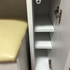 ニトリ　ドレッサー白の画像