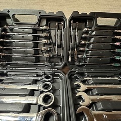 工具　コンビネーションラチェットレンチセットの画像